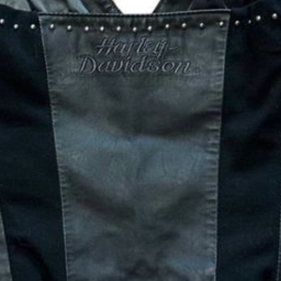 SOLD* NWOT Harley Davidson Leather Halter sz M - Picture 4 of 6